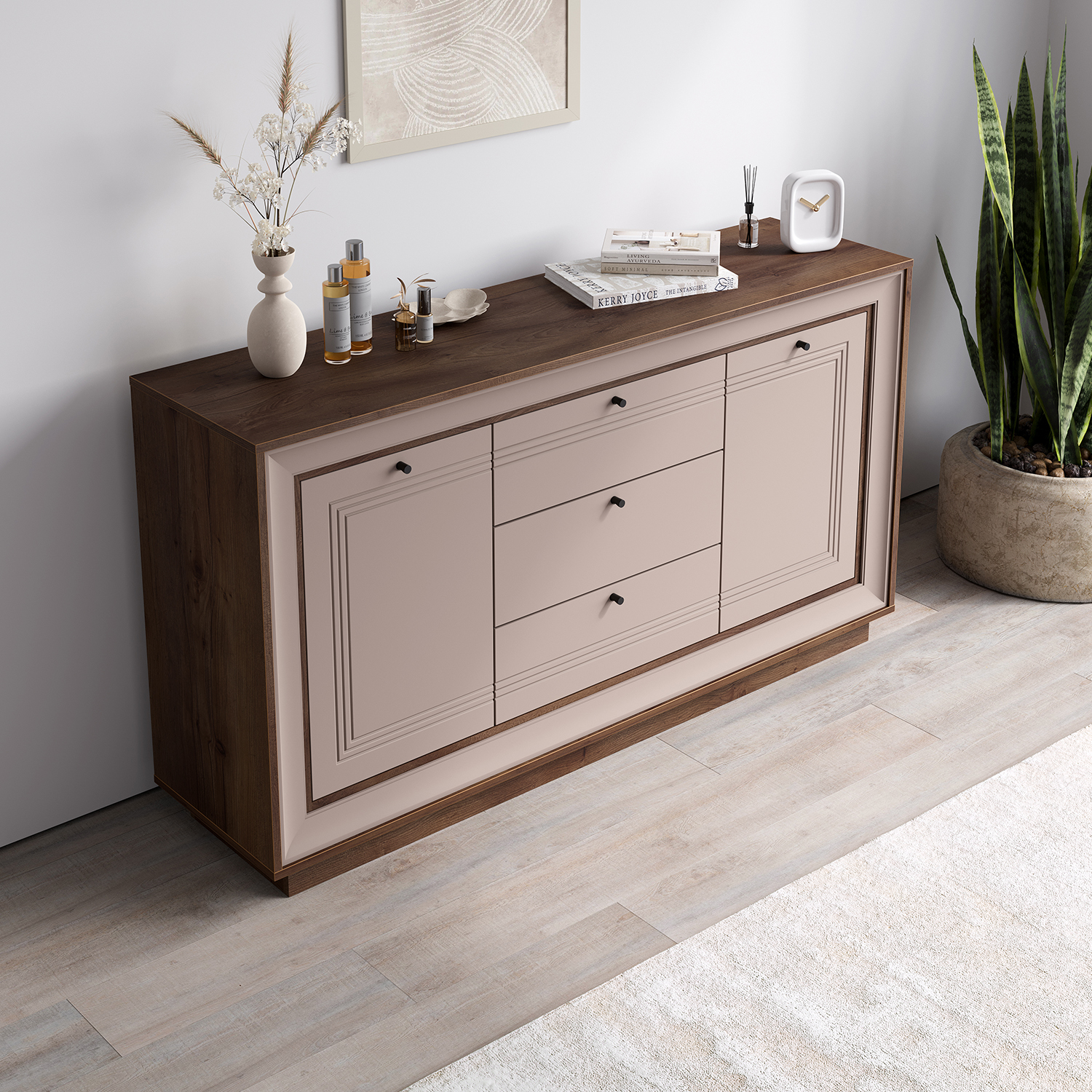 Комодино 1536 (таксония шоколадная, кофе с молоком) «Прато» Кураж