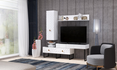 Гостиная Марсель (белый) Кураж