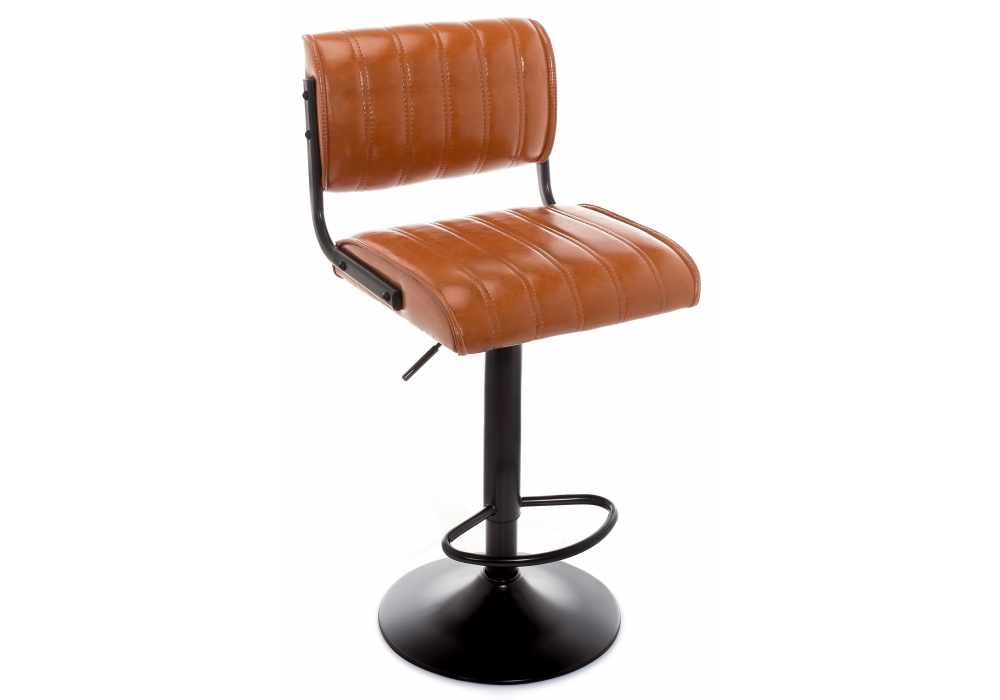 Барный стул Kuper loft коричневый Woodville