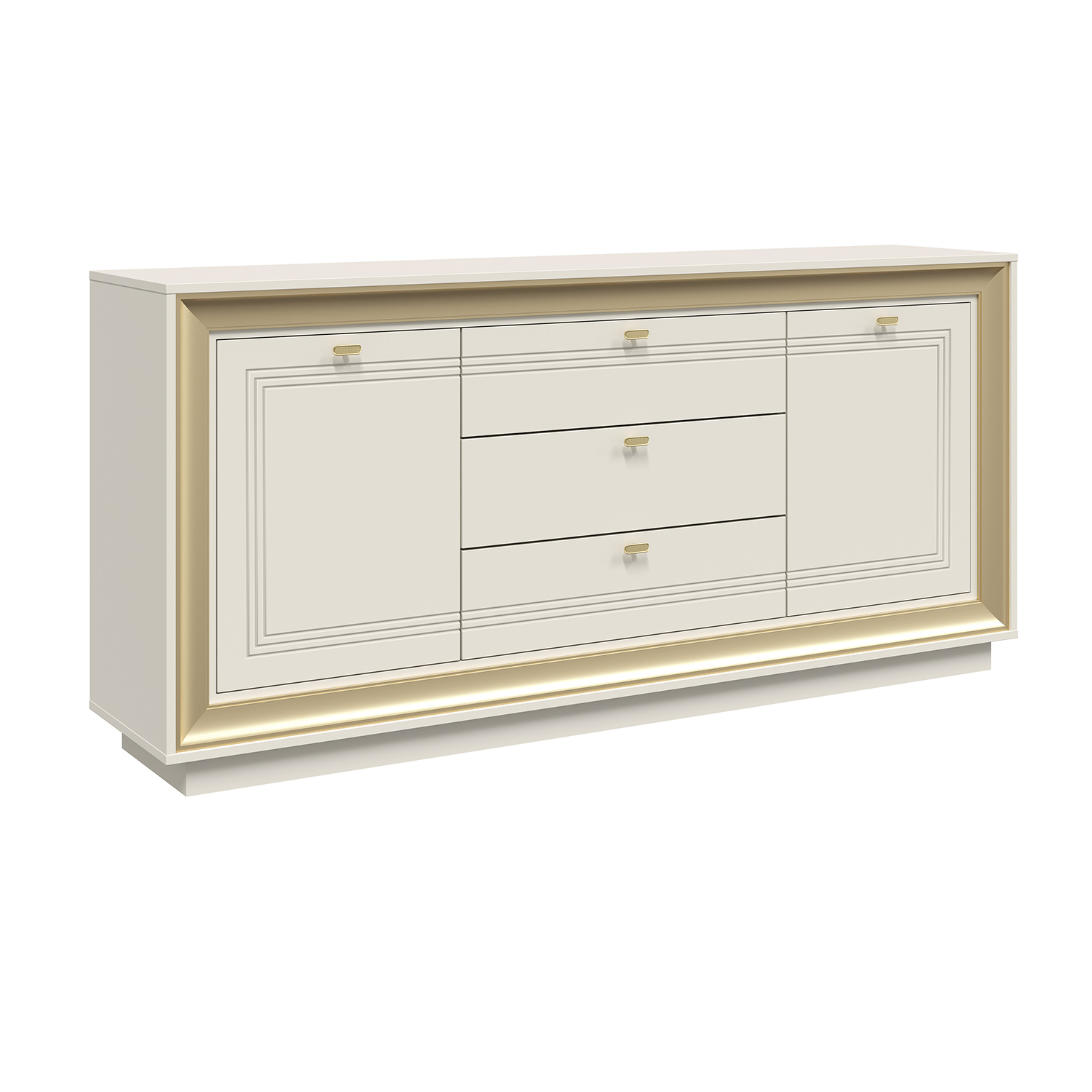 Комодино 1800 (зефир, миндаль и золото) «Прато» Кураж