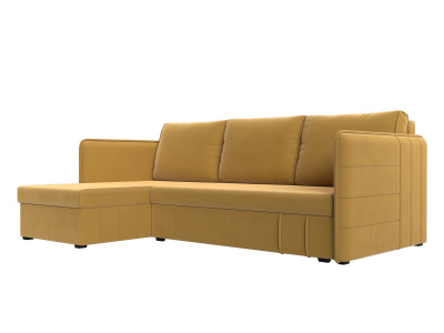 Угловой диван Слим левый угол Желтый