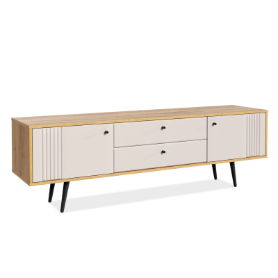 Тумба под ТВ 1700 (миндаль) Вега Саксония Кураж