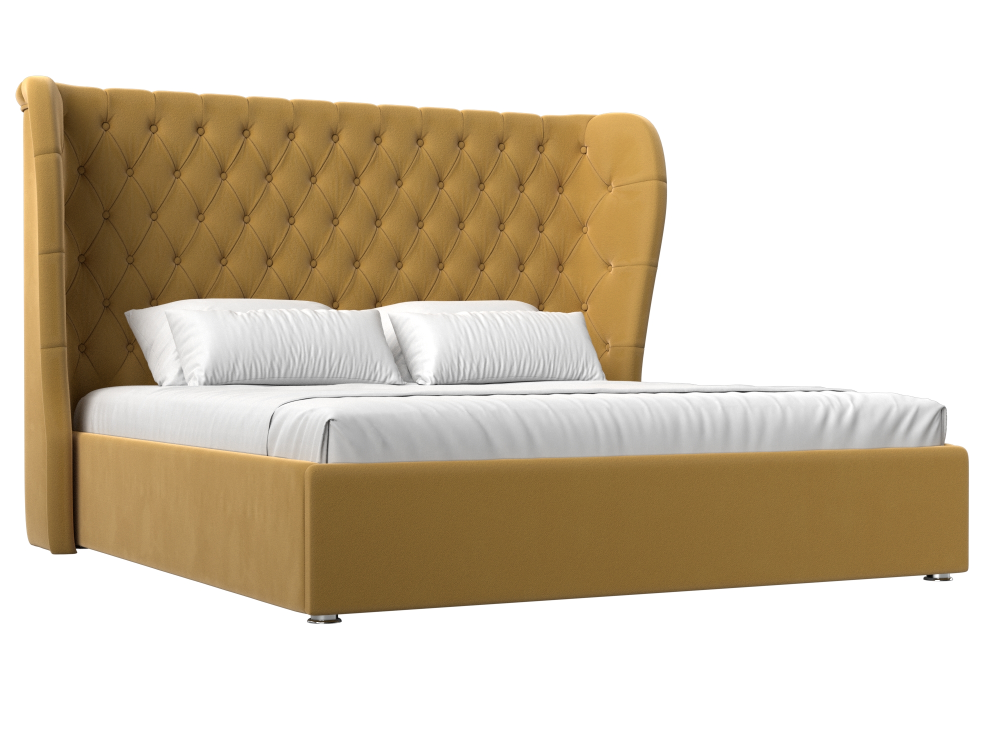 Интерьерная кровать Далия 180 Желтый