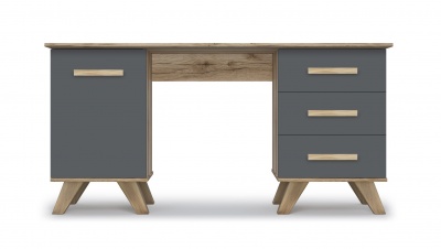 Стол письменный 1400 «Вега Скандинавия» (силк флай) Кураж