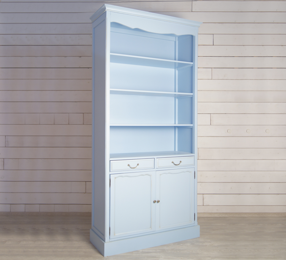 Книжный шкаф "Leontina Blue" арт ST9330B Этажерка