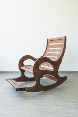 Кресло Бриз (Качалка) масло-орех GLIDER