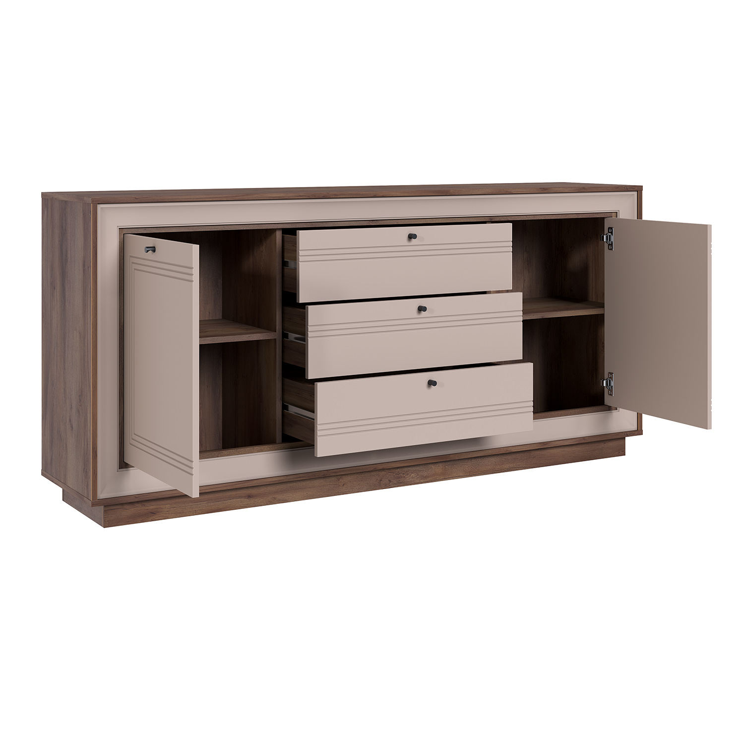 Комодино 1800 (таксония шоколадная, кофе с молоком) «Прато» Кураж