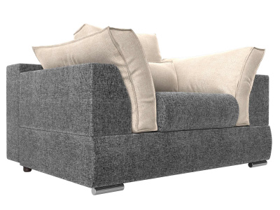 Кресло Пекин Серый\Бежевый