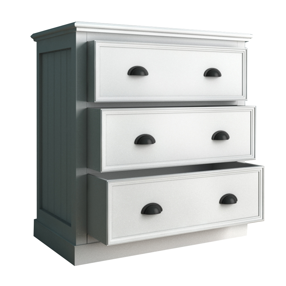 Комод "Palermo" с тремя ящиками малый арт PL1035 Этажерка