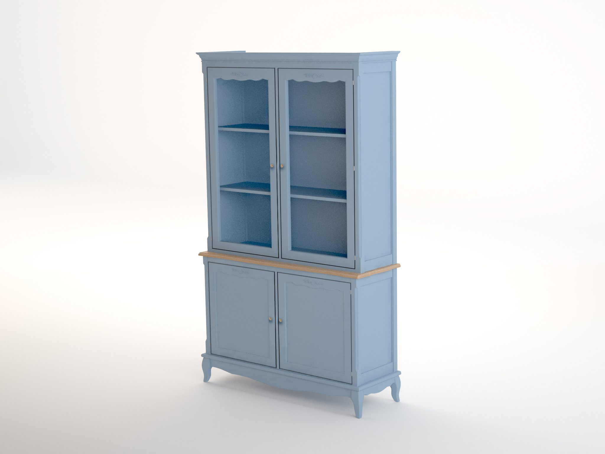 Буфет "Leontina Blue" двухстворчатый арт ST9332B Этажерка Буфет "Leontina Blue" двухстворчатый арт ST9332B Этажерка