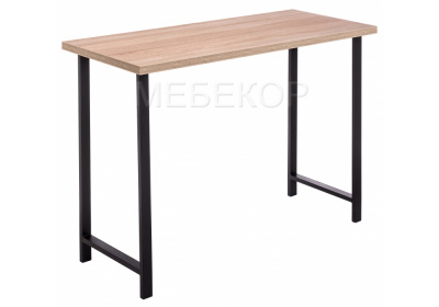 Стол Лофт сонома / черный матовый Woodville