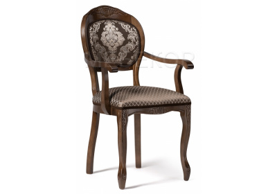 Стул деревянный Лауро орех / шоколад Woodville