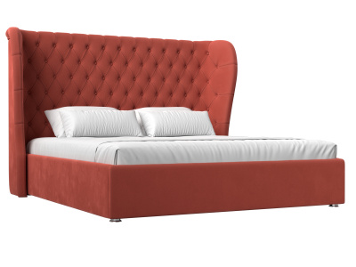 Интерьерная кровать Далия 180 Коралловый