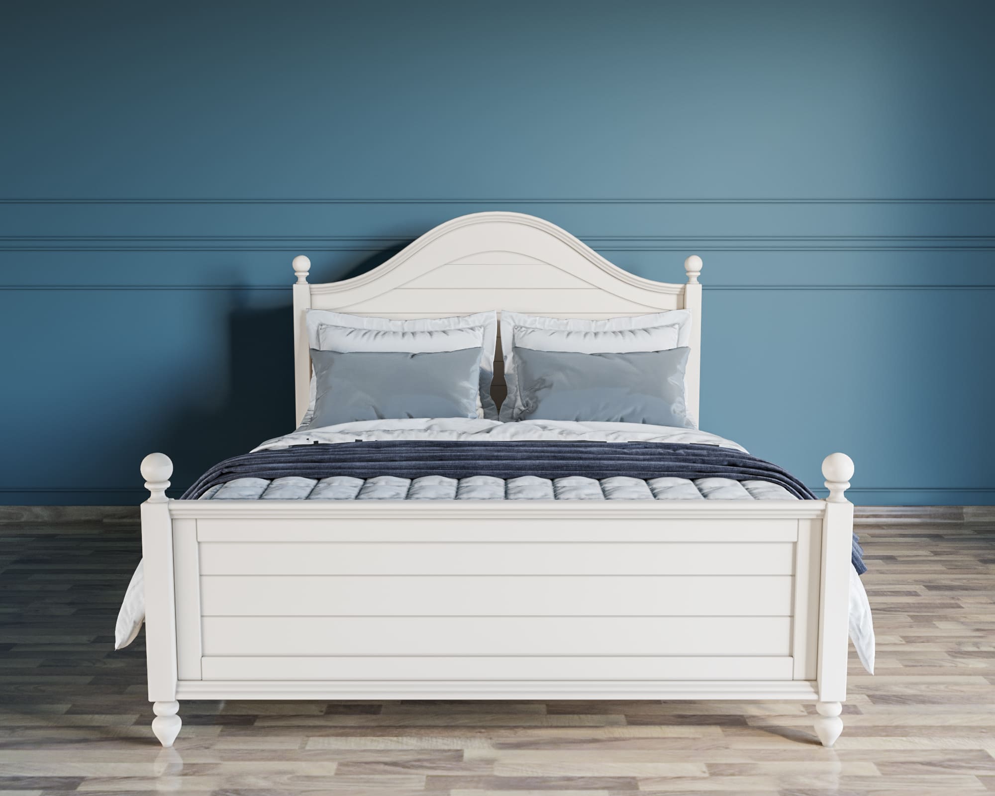Кровать в стиле Прованс "Odri" 160 на 200 арт 2141/16 Этажерка
