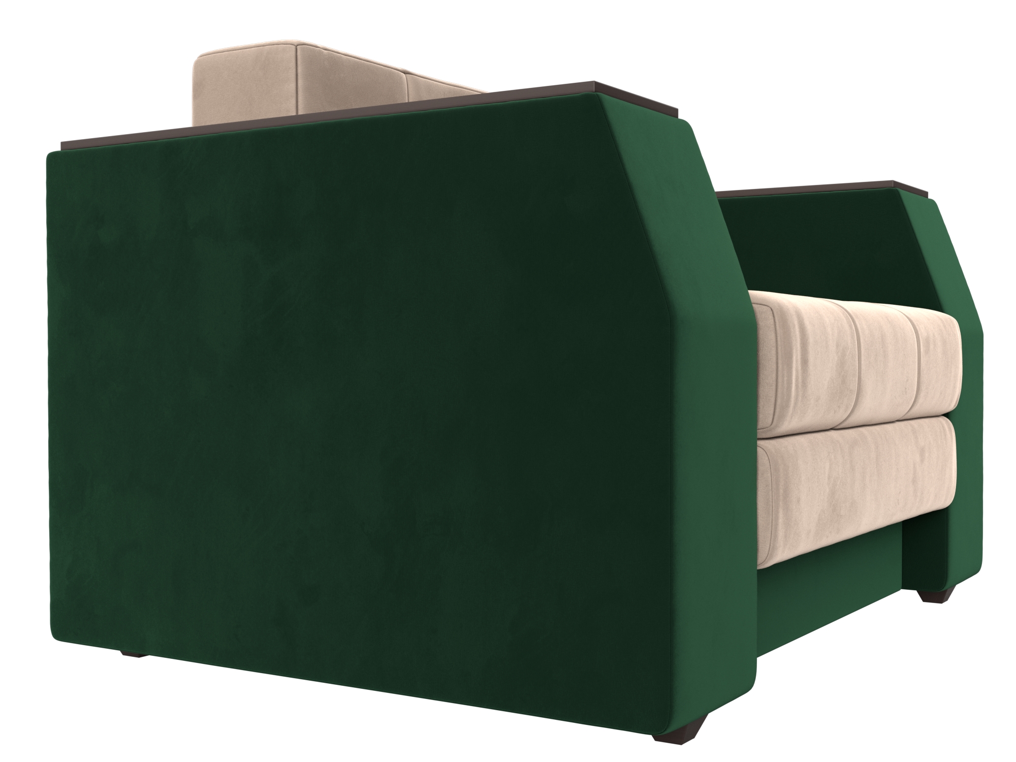 Кресло-кровать Атлантида Бежевый\Зеленый