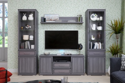 Стенка в гостиную Палермо (комплект 4) Кураж