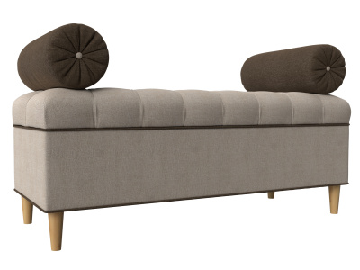 Банкетка Глория Бежевый\Коричневый