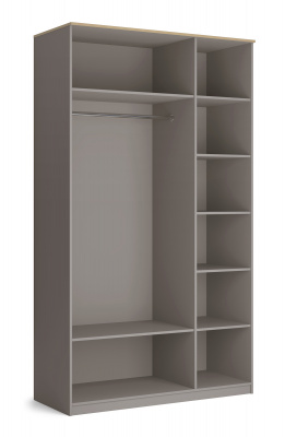 Шкаф 3-х дверный корпус (мокко) Капри 2 Кураж