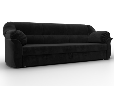 Диван прямой Карнелла SEVEN 35 черный