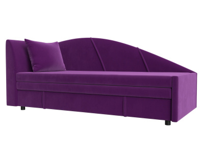 Кушетка Тропикана угол левый Фиолетовый
