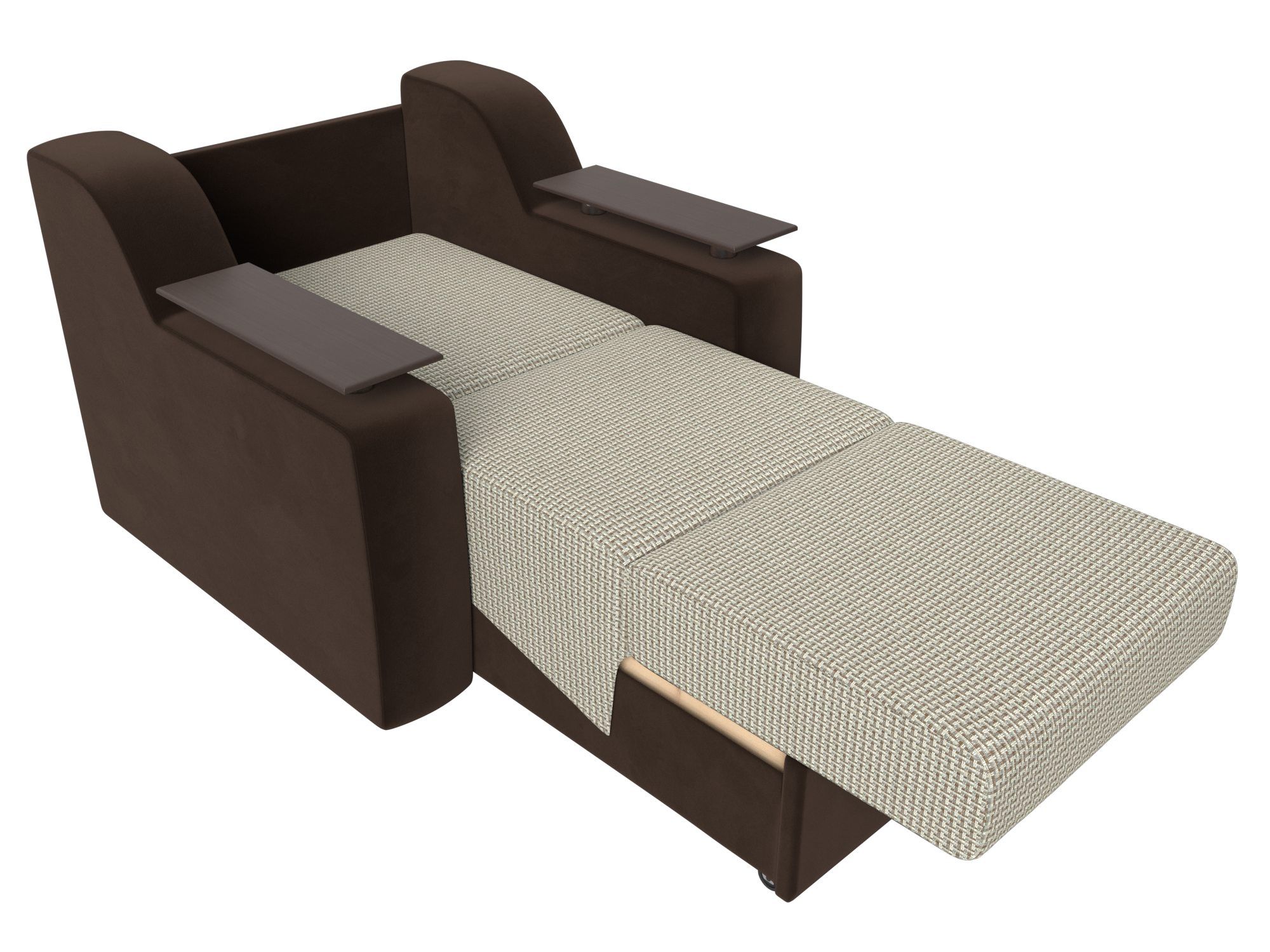 Кресло-кровать Сенатор 80 Корфу 02\коричневый