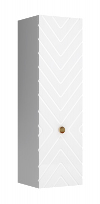 Полка навесная 350 Марсель (белый) Кураж