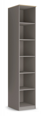 Шкаф-пенал корпус (мокко) Капри 2 Кураж