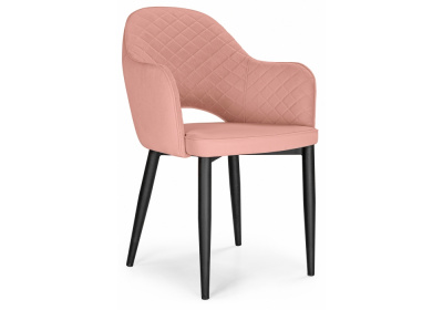 Стул Vener coral / black Woodville