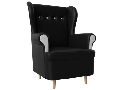 Кресло Торин Черный\Белый