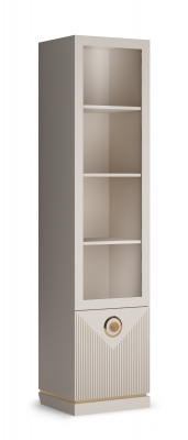 Витрина 450 правая (сатин) Капри Кураж