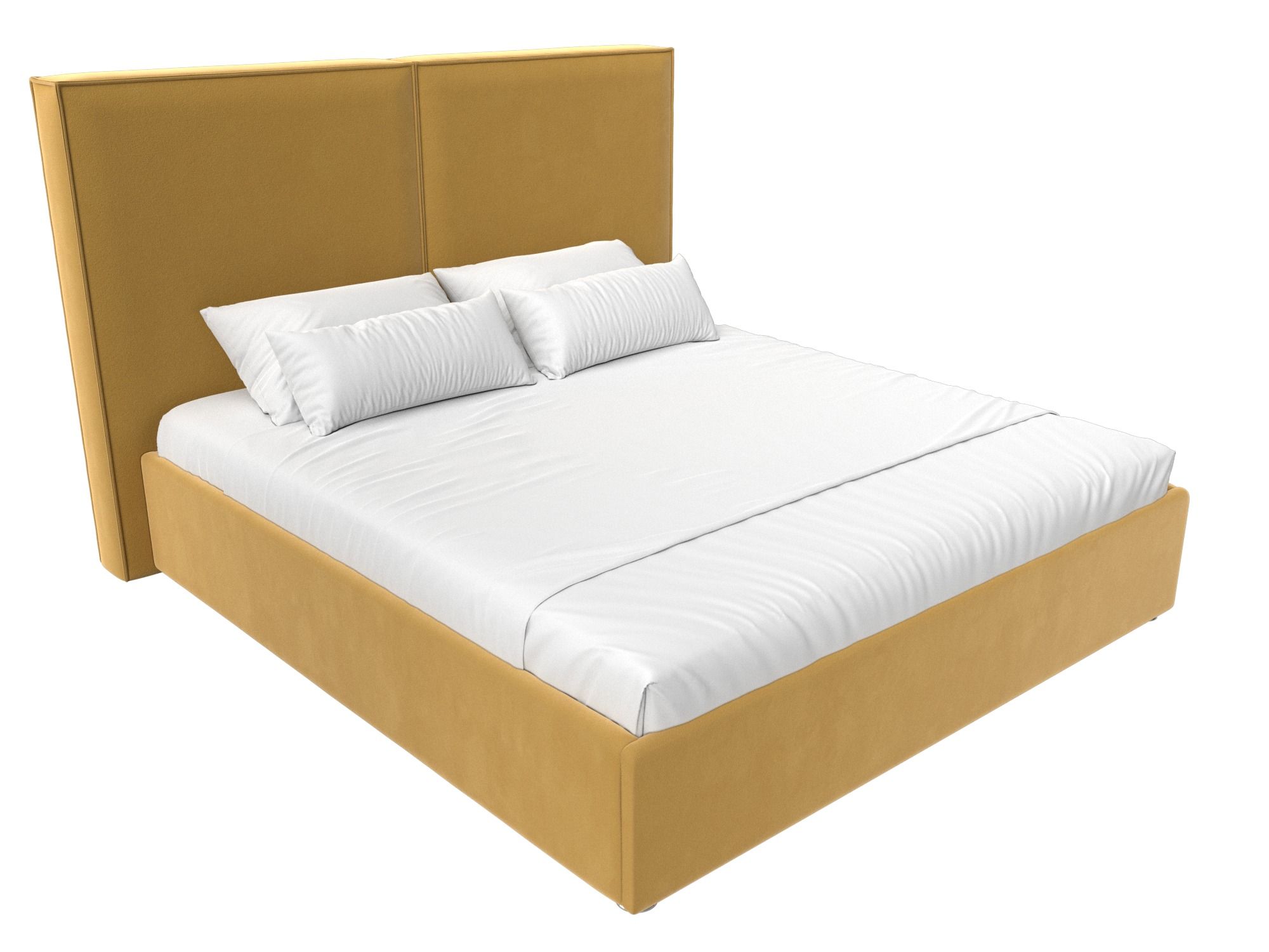 Интерьерная кровать Аура 160 Желтый