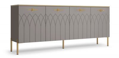 Комодино 1800 (мокко, силк анис) Капри 2 Кураж