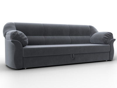 Диван прямой Карнелла SEVEN 17 серый