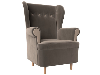 Кресло Торин Коричневый\Бежевый