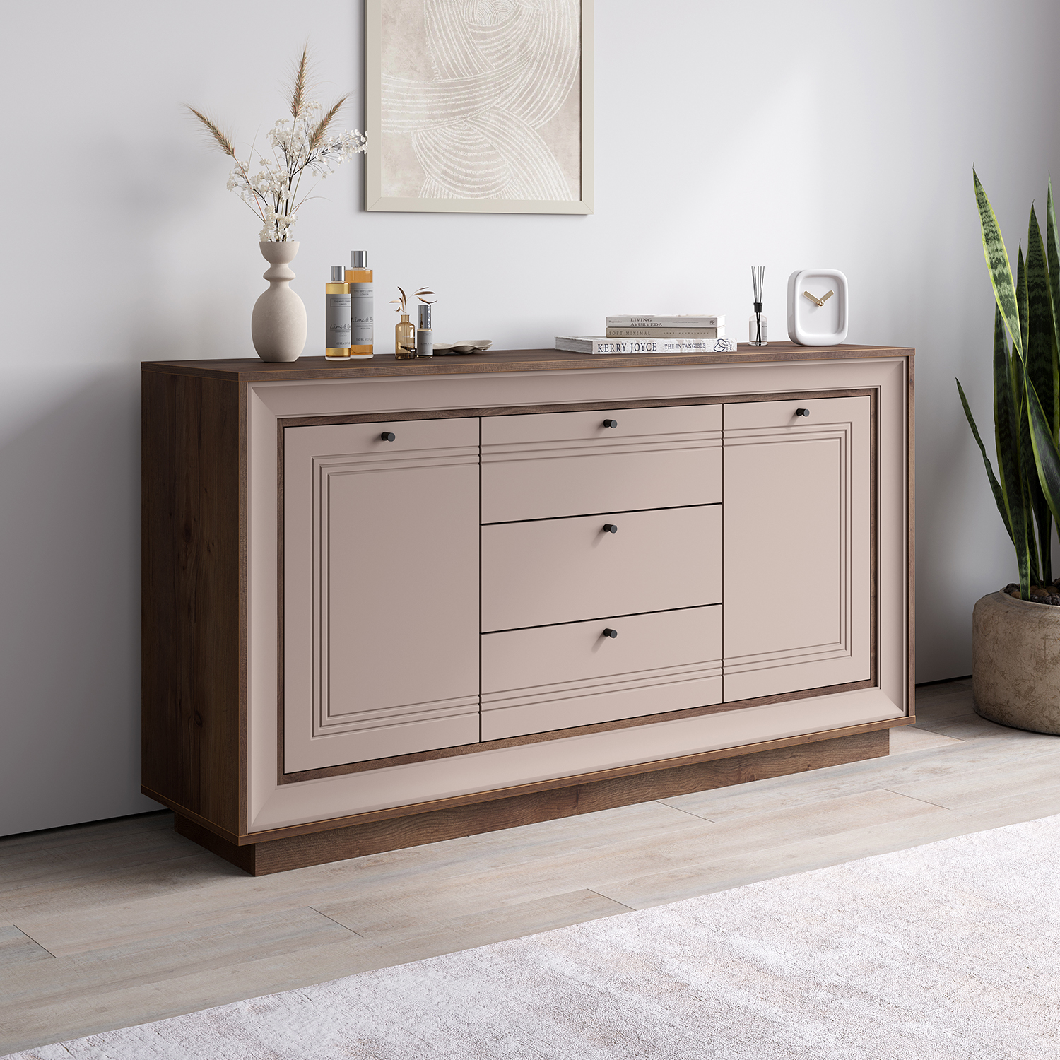 Комодино 1536 (таксония шоколадная, кофе с молоком) «Прато» Кураж