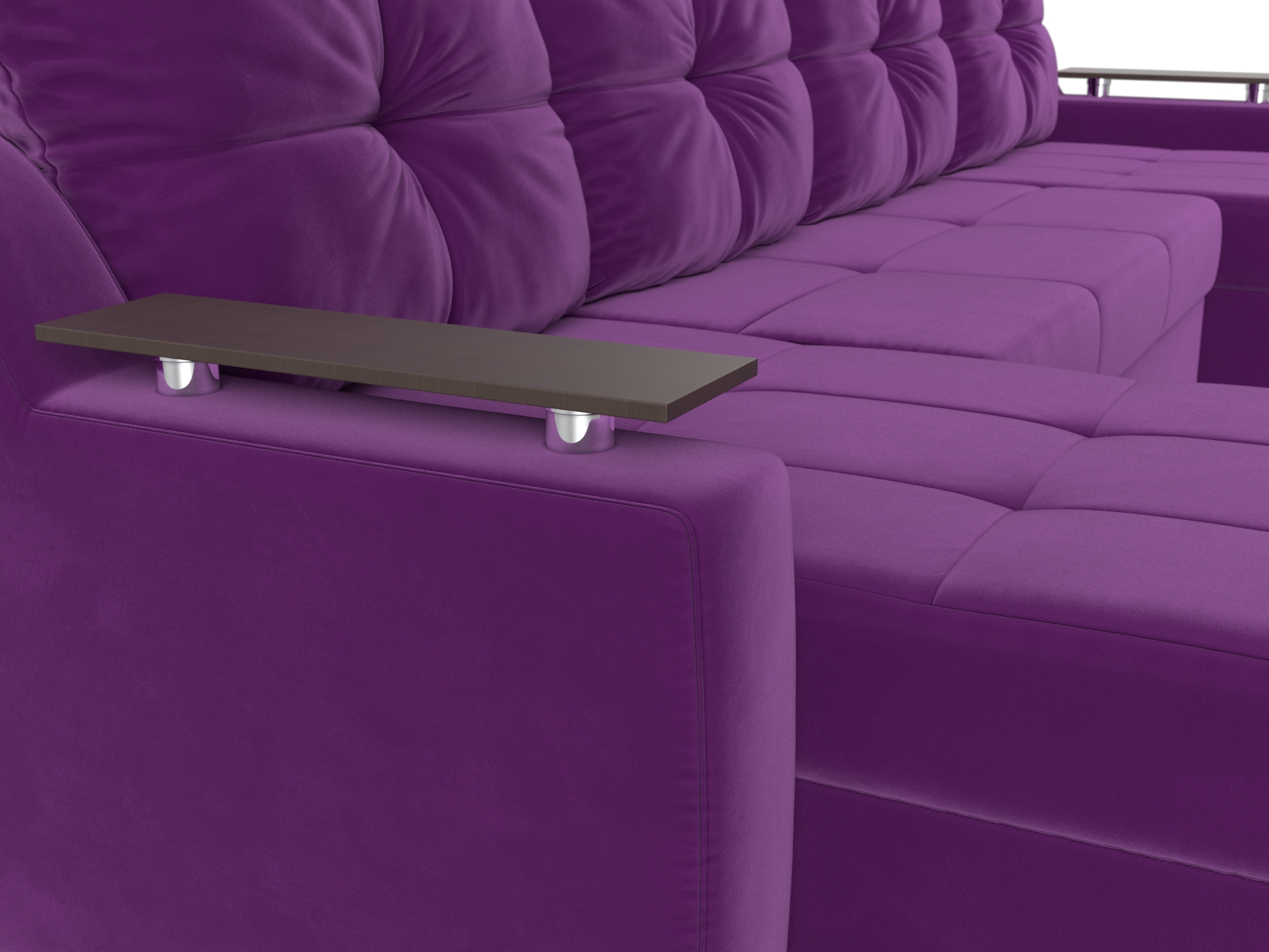 П-образный диван Сенатор Фиолетовый