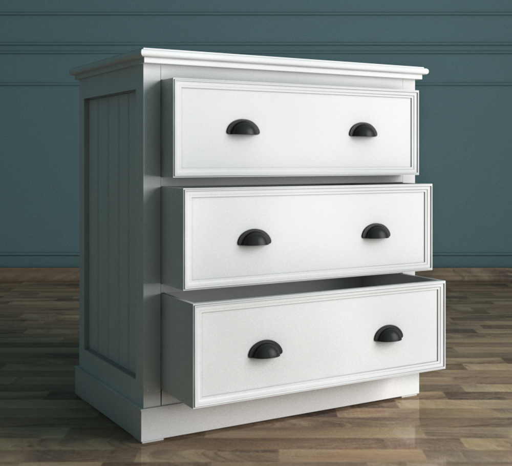 Комод "Palermo" с тремя ящиками малый арт PL1035 Этажерка