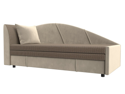 Кушетка Тропикана угол левый Корфу 03\ Бежевый
