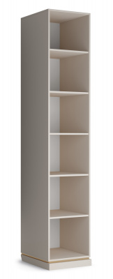 Шкаф пенал корпус (сатин) Капри Кураж