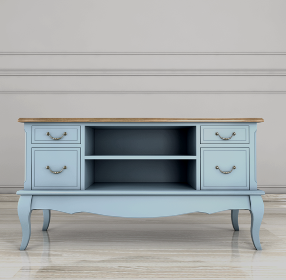 Комод под TV "Leontina Blue" арт ST9328B Этажерка Комод под TV "Leontina Blue" арт ST9328B Этажерка