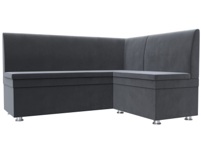 Диван кухонный угловой Уют правый угол SEVEN 17 серый