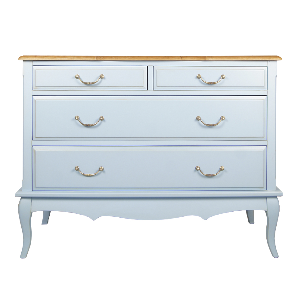 Комод «Leontina Blue» на 4 ящика арт ST9315B Этажерка