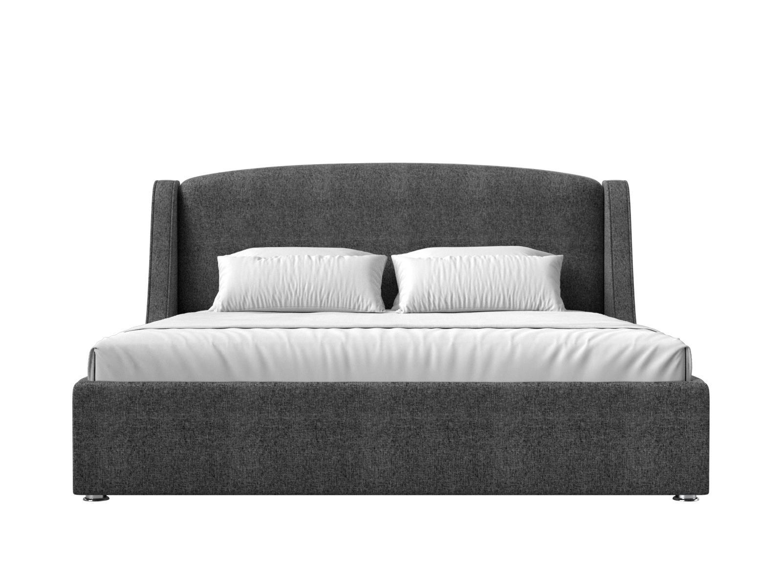 Интерьерная кровать Лотос 160 Серый