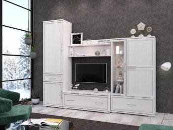 Стенка в гостиную «Палермо» (комплект 5) Кураж