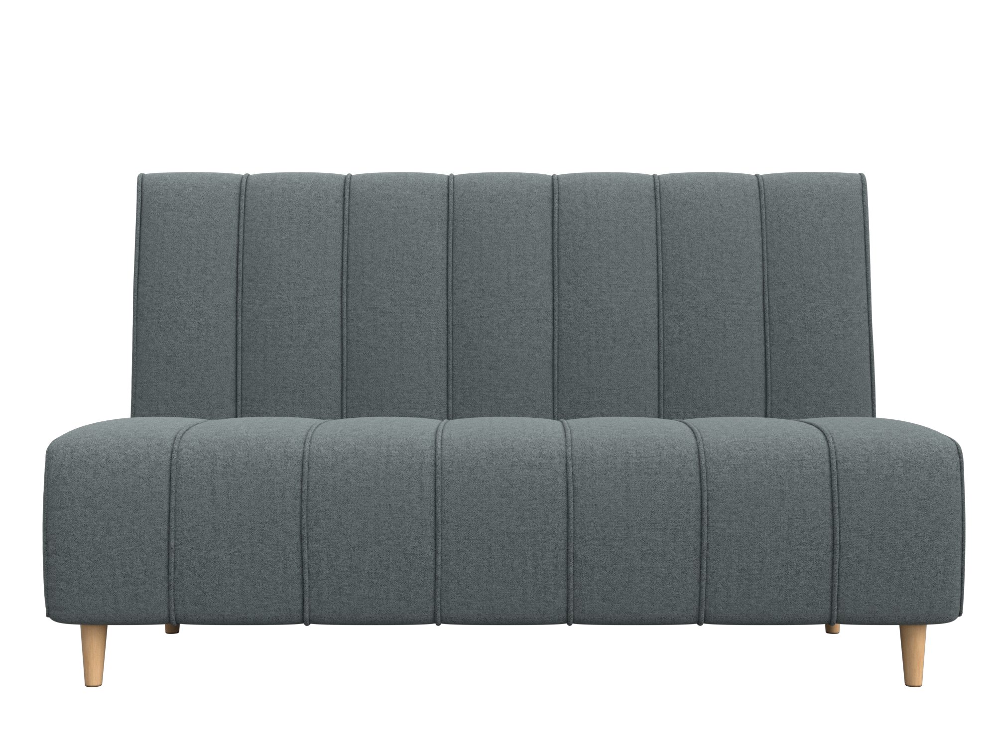 Диван кухонный прямой Ральф Амур 07 серый