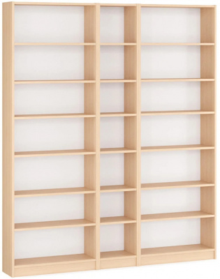 Стеллаж Билли 06 Дуб молочный Смарт