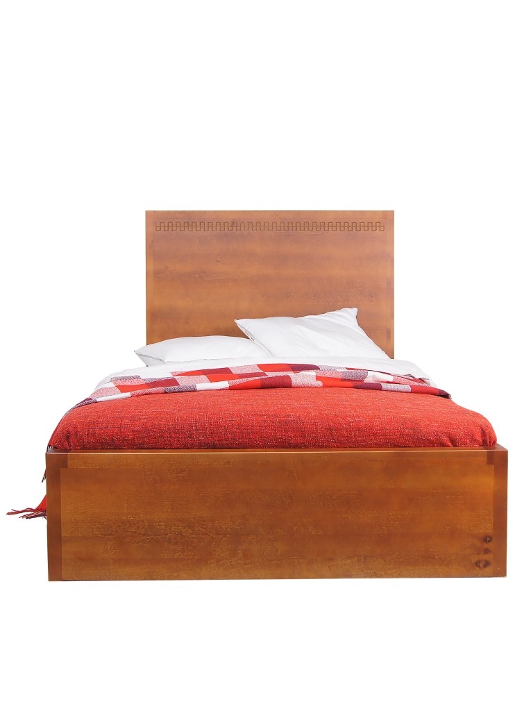 Дизайнерская кровать "Gouache Birch" Этажерка