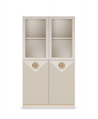 Витрина низкая (сатин) Капри Кураж