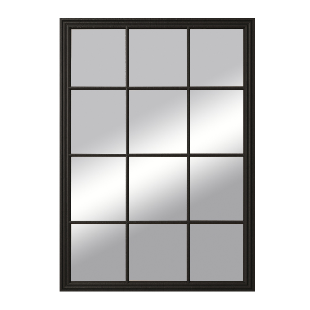 Зеркало "Florence" черное арт 201-10BLKETG Этажерка