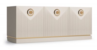 Тумба под ТВ (сатин) Капри Кураж